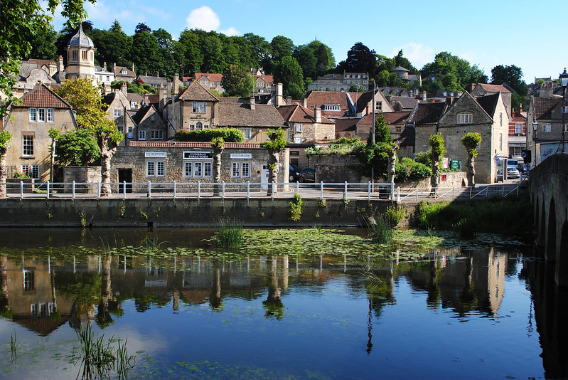 An historic town on the banks of a river.